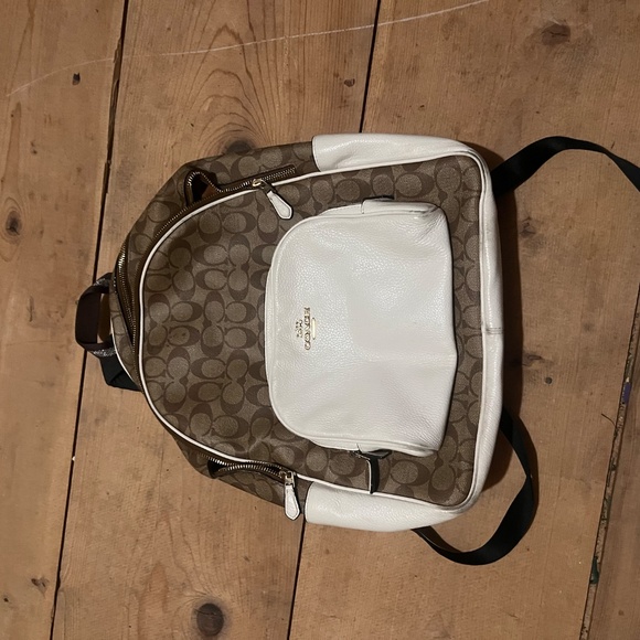 COACH Court Backpack In Signature Canvas - Picture 10 of 10